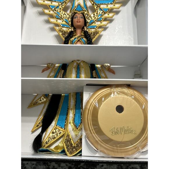 Barbie Bob Mackie Fantasy Goddess of the Americas Doll 2000 Limit Edition New - Picture 9 of 9